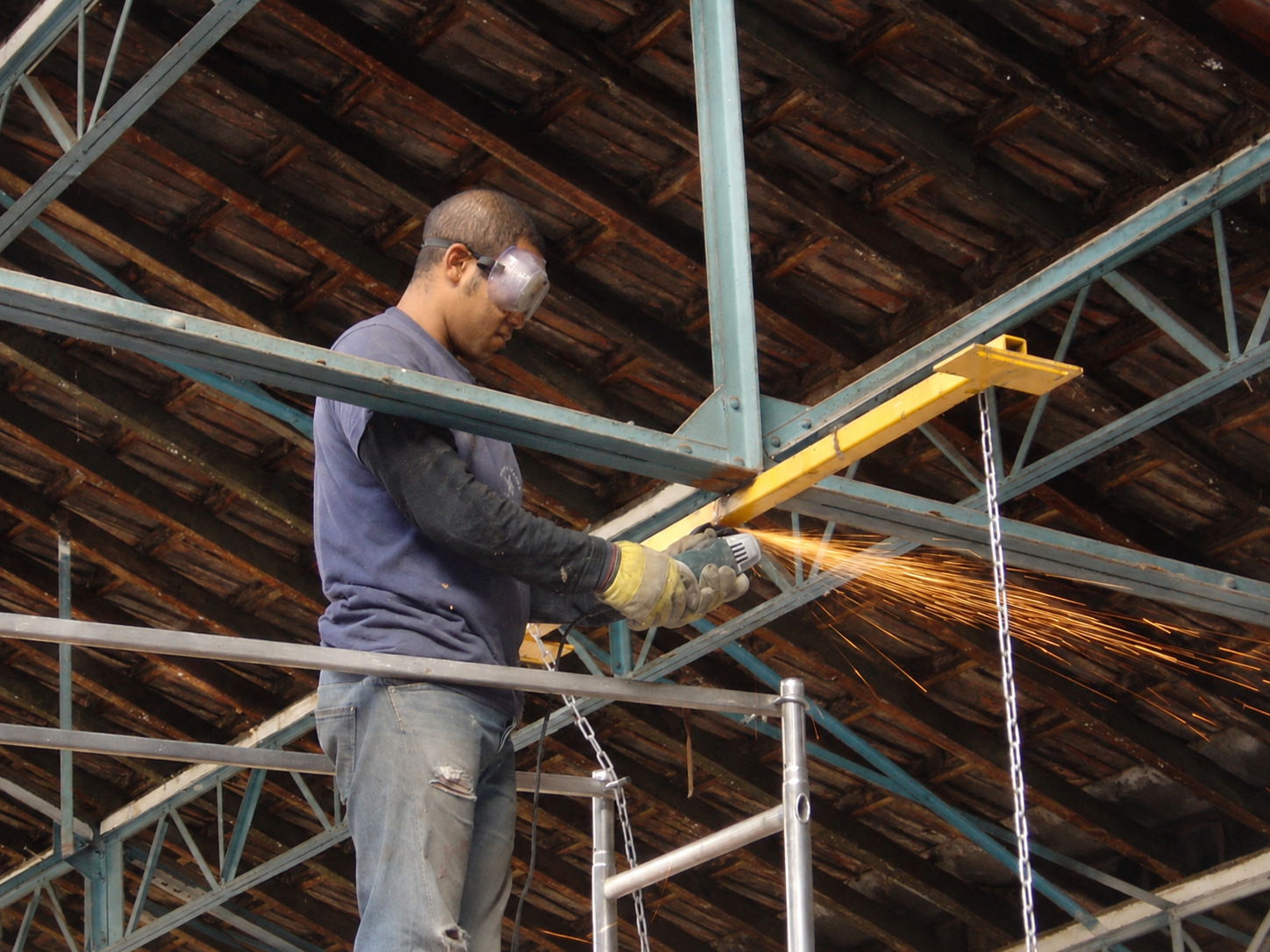Photographie d’archive d’un chantier-7