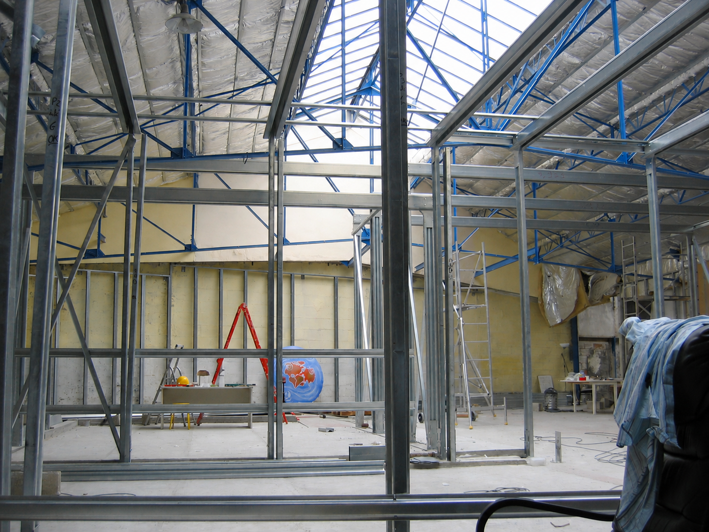 Photographie d’archive d’un chantier de construction-1